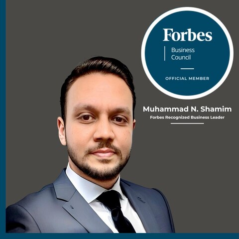 DigiReps Founder & CEO Muhammad N. Shamim Inducted Into Forbes Business Council